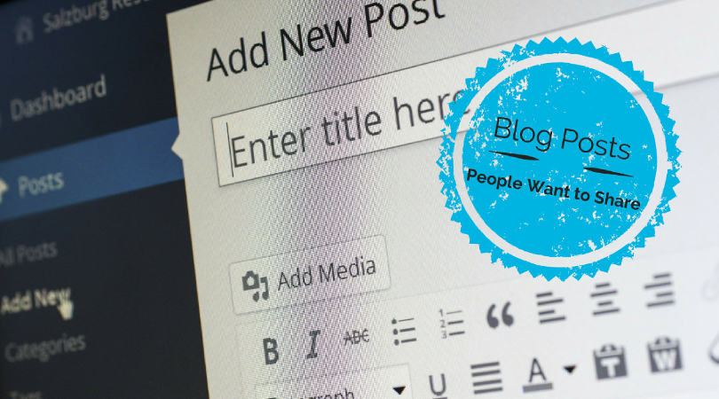 How to do a blog post
